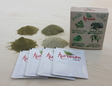 green vegetables powder